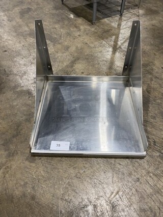 All Stainless Steel Heavy Duty Microwave Shelf! 