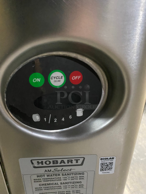 FAB! Hobart Commercial Pass-Through Heavy-Duty Dishwasher! All Stainless Steel! On Legs! Model: AM15 SN: 231099775 208/240V 60HZ 3 Phase - Image 7 of 9