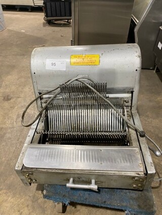 Berkel Commercial Countertop Bread Loaf Slicer!