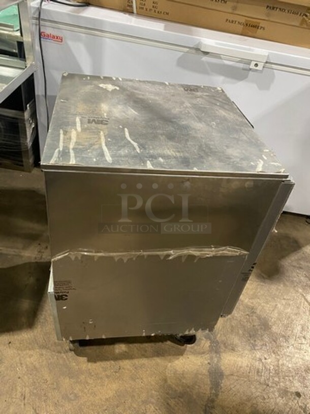 NEW! Beverage Air Commercial Single Door Lowboy/Work Top Cooler! All Stainless Steel! On Casters! Model: UCR20Y24 SN: 11700669 115V 60HZ 1 Phase - Image 2 of 8