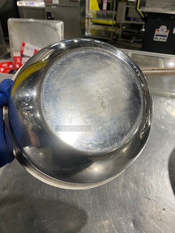 Winco Stainless Steel Assorted Size Mixing Bowls! 3x Your Bid! - Image 6 of 6