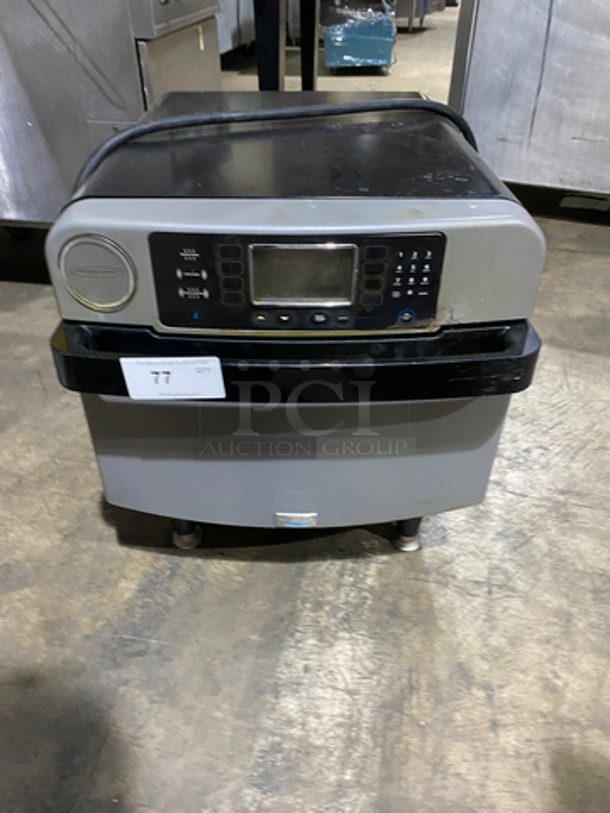 LATE MODEL! 2016 Turbo Chef Commercial Countertop Rapid Cook Oven! Electric Powered! On Small Legs! Model: ENCORE2 SN: ENC2D15812 208/240V 1 Phase