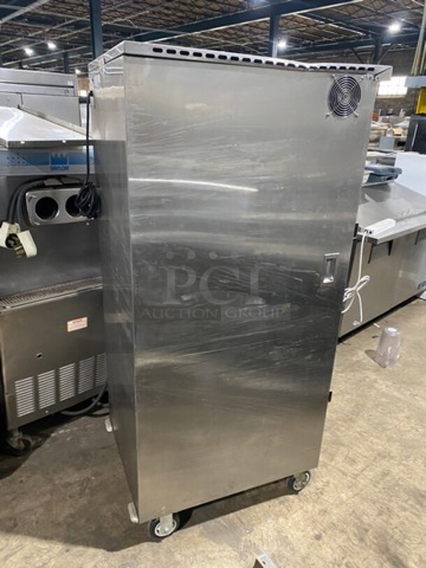 SWEET! FWE Single Door Electric Powered Food Warming Cabinet! Solid Stainless Steel! On Casters! Model: TST16CHP SN: 154344901 120V - Image 3 of 8