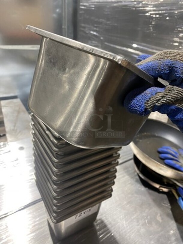 Commercial Steam Table/ Prep Table Food Pans! All Stainless Steel! 15x Your Bid! - Image 5 of 11