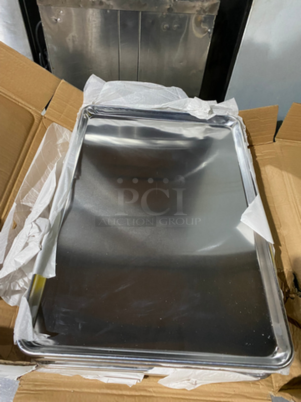 BRAND NEW! L&J Full Size Aluminum Sheet Pans! 6x Times Your Bid!