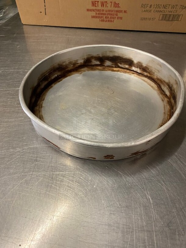All One Money! 10" Round Tin Cake Pans! - Image 3 of 5