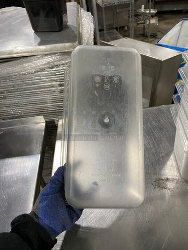Cambro Clear Poly 1/3x6" Food Containers! 10x Your Bid! - Image 4 of 7