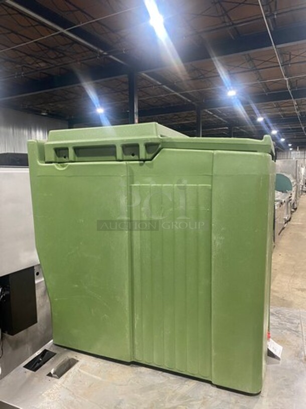 NICE! Cambro Green Poly Ice Caddy! With Drain Spout! - Image 2 of 8