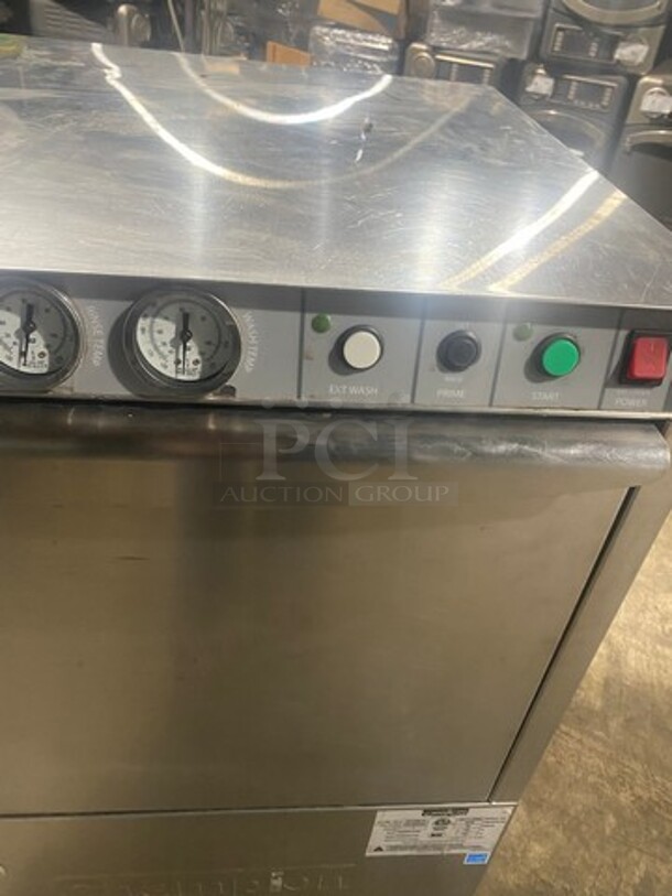 Champion Commercial Under The Counter Dishwasher! All Stainless Steel! Model: UH170B70 SN: W111128526 120/208/230V 60HZ 1 Phase - Image 6 of 9