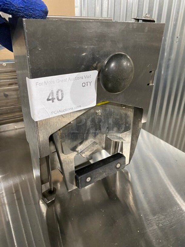 Prince Castle Commercial Countertop Manual Bagel Cutter/ Slicer! Stainless Steel! Model: 970DDA SN: DL - Image 1 of 4