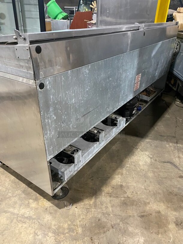 Silver King Refrigerated 6 Drawer Pizza Prep Station! Model SKPZ92D1 Serial SBCM145050B! 115V 1Phase! On Casters! - Image 3 of 6