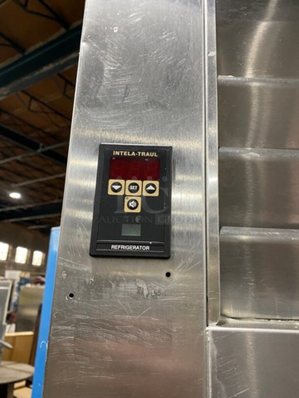 Traulsen Commercial Single Door Reach In Refrigerator! Solid Stainless Steel! On Legs! Model: RHT132WUTFHS SN: T94900E05 115V 60HZ 1 Phase - Image 8 of 9