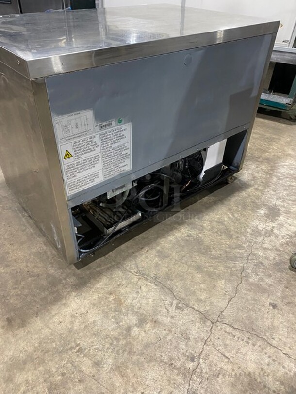 Dukers Commercial 2 Door Lowboy/ Worktop Freezer! All Stainless Steel! Model: DUC48F 115V - Image 3 of 8