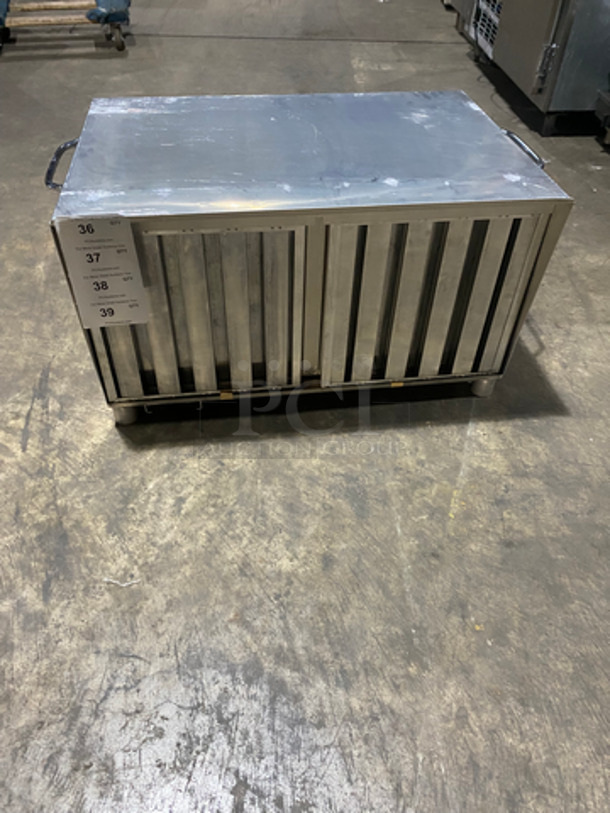Stainless Steel Outdoor/ Field Use Hood! With Filters! - Image 1 of 7