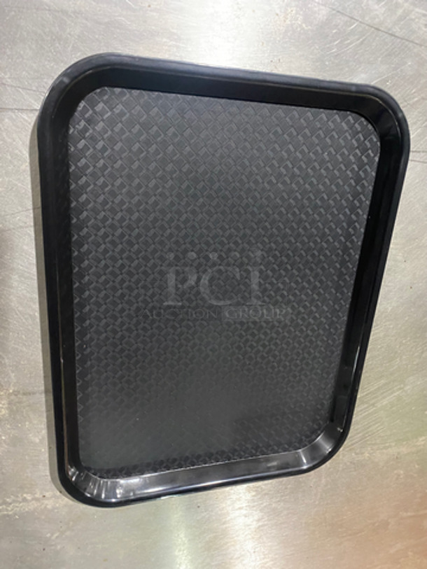 NEW! IN THE BOX! ALL ONE MONEY! 2 DZ Vollrath Black Poly Food Trays! - Image 3 of 6