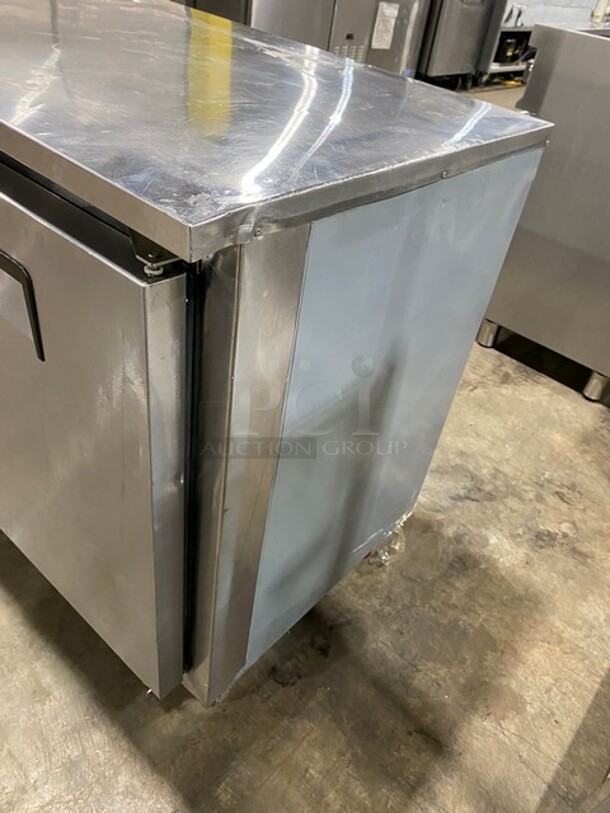 Cool Tech Commercial 2 Door Lowboy/ Worktop Cooler! Stainless Steel! On Casters! - Image 2 of 9