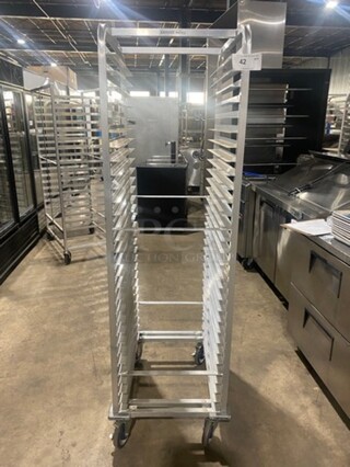 NEW! Metal Commercial Pan Transport Rack! On Casters!