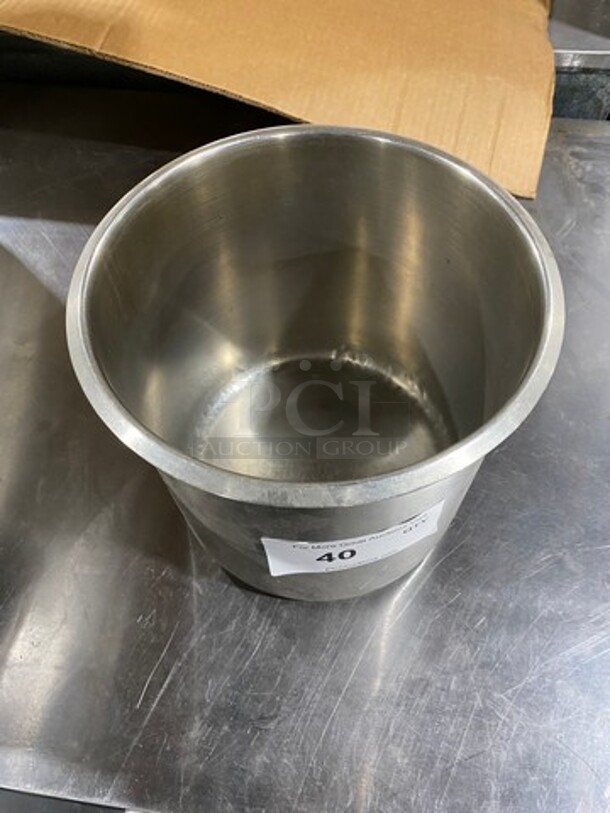 Stainless Steel Round Soup Pan Insert! - Image 2 of 6