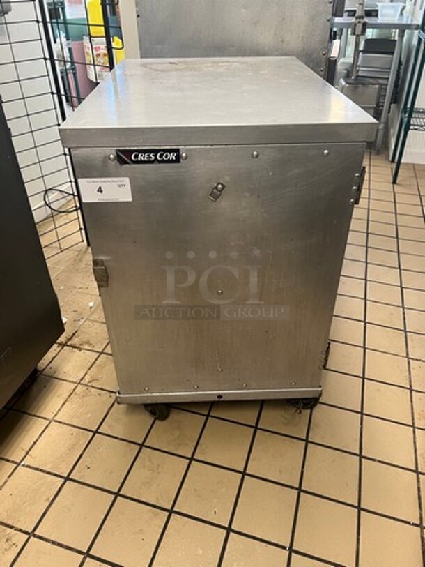 Cres Cor Half Sized Enclosed Pan Rack! All Stainless Steel! On Casters! - Image 2 of 7