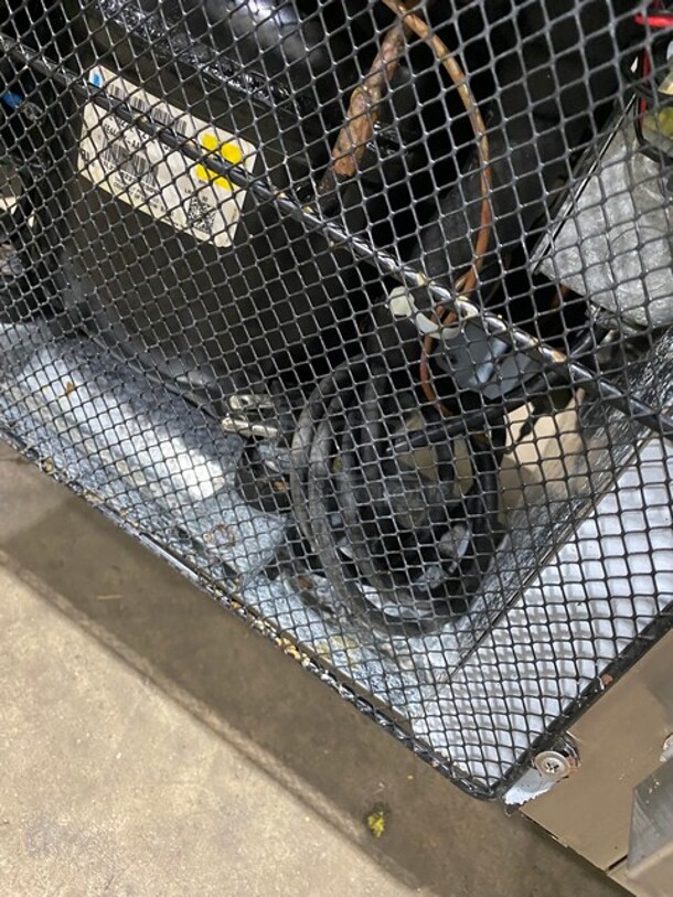 LATE MODEL! 2019 Cool Tech Commercial 2 Door Lowboy/ Worktop Cooler! Stainless Steel! On Casters! Model: CUST36LB SN: 025619 120V 60HZ 1 Phase - Image 8 of 8