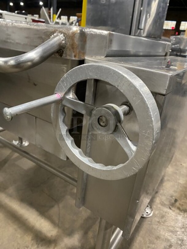 Vulcan Hart Commercial Electric Powered Tilt Skillet/Braising Pan! All Stainless Steel! On Legs!! Working When Removed!  - Image 6 of 8