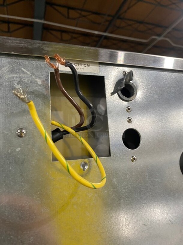 Kold Draft Commercial Ice Making Machine! On Commercial Ice Bin! All Stainless Steel! On Legs! Model: G1564AC 208/230V 1 Phase - Image 8 of 8