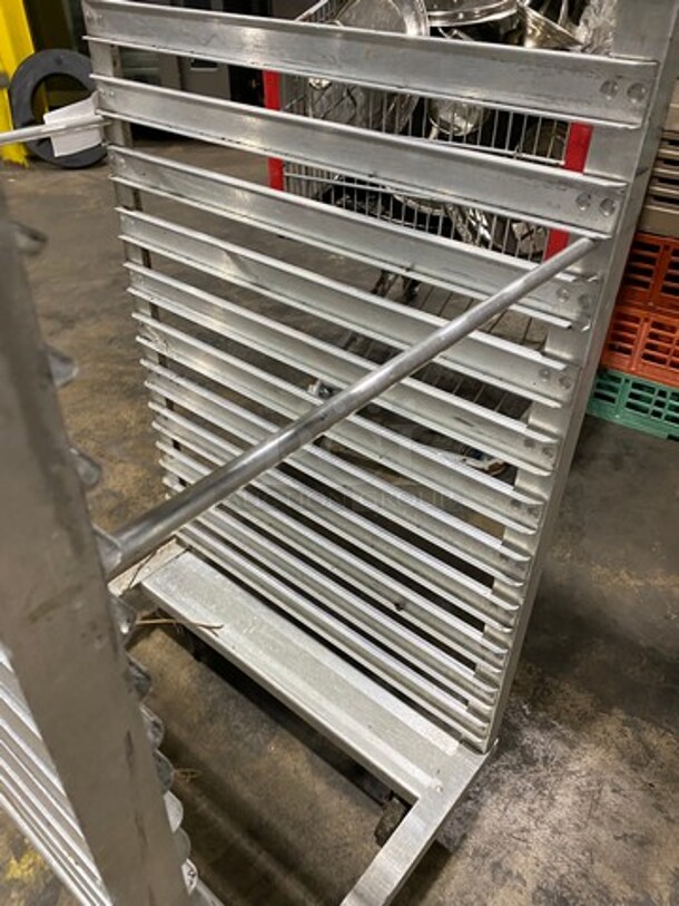 Metal Commercial Pan Transport Rack! On Casters! - Image 5 of 5