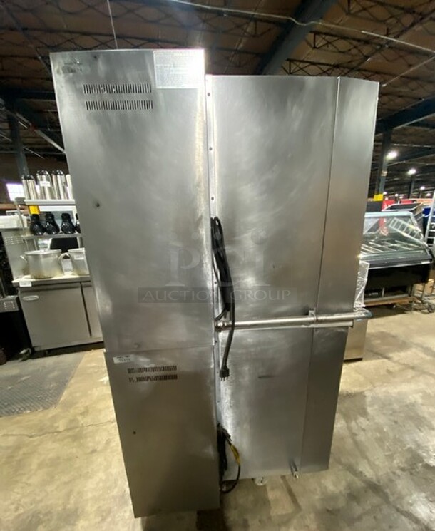 Vulcan Commercial Double Deck Convection Oven! With View Through Doors! Metal Oven Racks! All Stainless Steel! On Casters! 2x Your Bid Makes One Unit! Model: SG1010B SN: 48043916 - Image 3 of 10