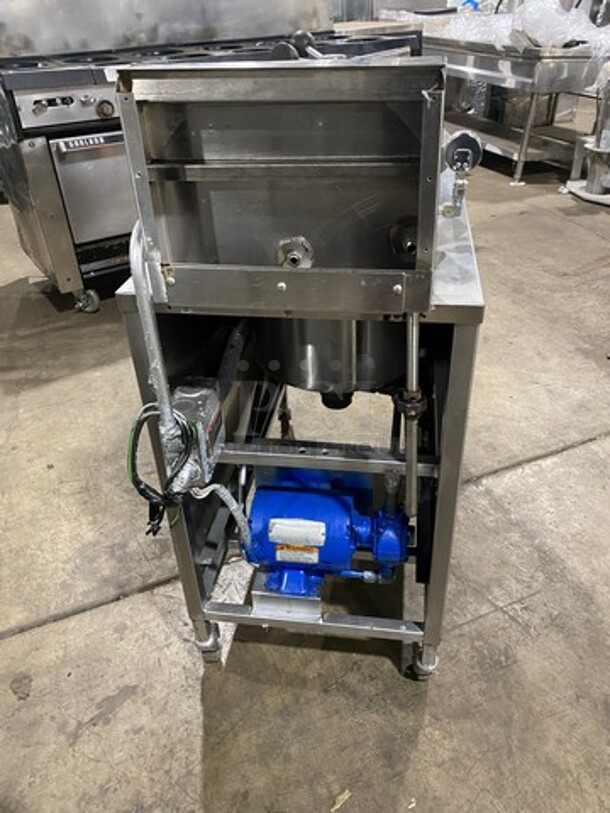 WOW! BKI Commercial Electric Powered Pressure Fryer! All Stainless Steel! On Casters! Model: LPFF SN: 2326 208V 60HZ 3 Phase - Image 3 of 11