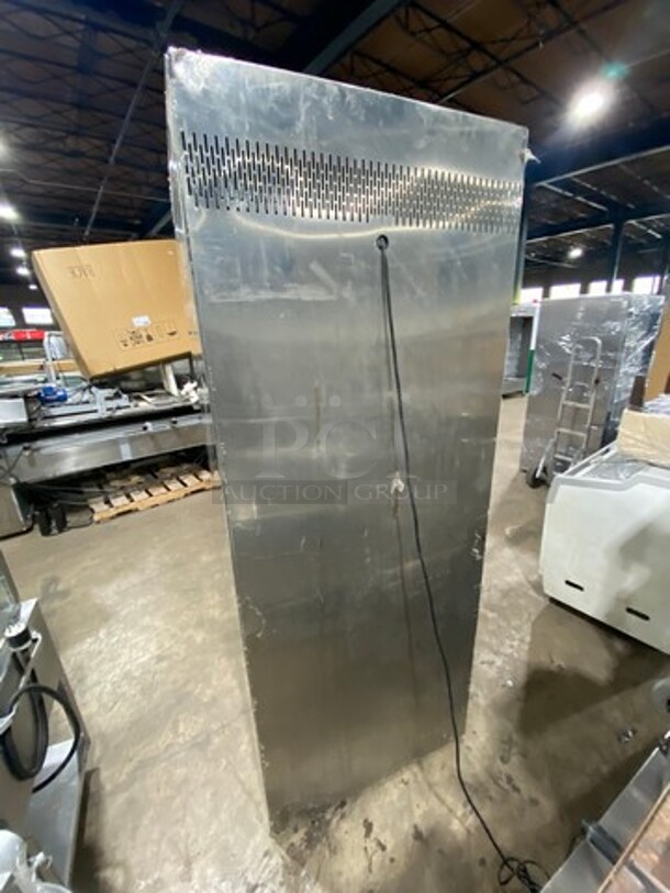  Nice! LATE MODEL! HOBART Commercial Single Door Roll In Rack Refrigerated Dough Retarder/Cooler!  All Stainless Steel! MODEL QE1 SN:321077613 120V/60Hz/1PH

 - Image 4 of 7