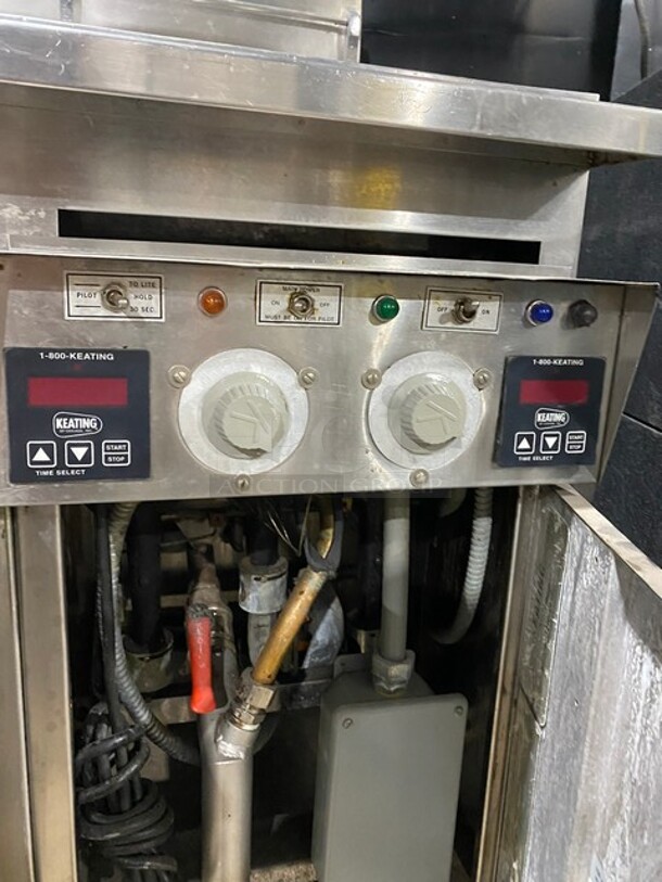 Keating Stainless Steel Gas Powered 2 Bay Pasta Cooker! On Casters!  - Image 7 of 11