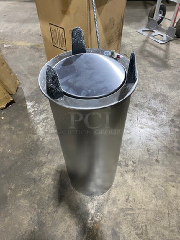 BRAND NEW! IN THE BOX! Lakeside Commercial Electric Powered Heated Plate Dispenser! All Stainless Steel! Model: 6009 120V - Image 2 of 6
