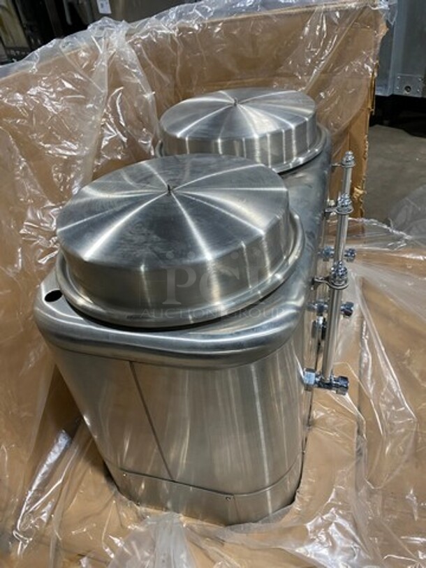 NEW! IN THE BOX! Curtis Commercial Countertop Automatic Coffee Urn! All Stainless Steel! Model: EMT3S SN: 42497 220V 1 Phase - Image 3 of 8