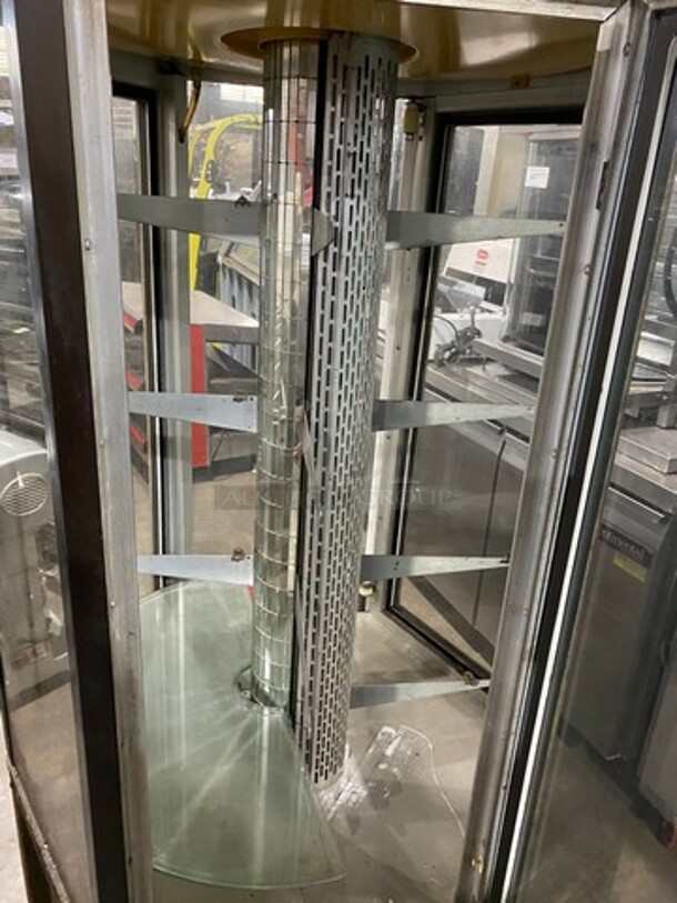 Traulsen Commercial Refrigerated Revolving Dessert Display Case Merchandiser! - Image 4 of 8