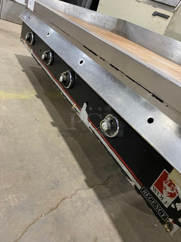 Wolf Regency Stainless Steel Commercial Countertop Flat Top Griddle! - Image 6 of 7