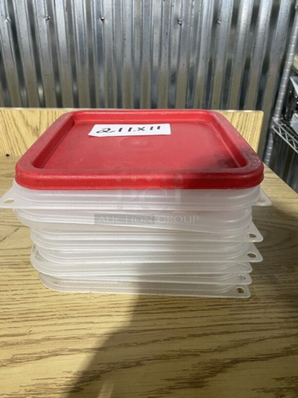 Plastic Food Pan Covers! 11 X Your Bid! - Image 2 of 8