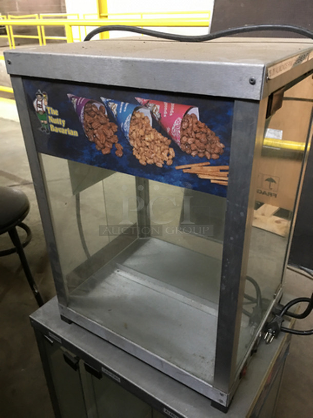 Commercial Countertop Warmer Display Merchandiser! 2 Compartment! Great For Small Snacks! 120V - Image 4 of 8