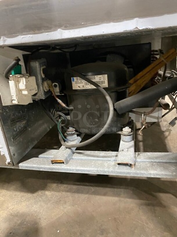 Commercial Refrigerated Prep Table! 3 Door Storage Space Underneath! All Stainless Steel! On Legs! - Image 9 of 9