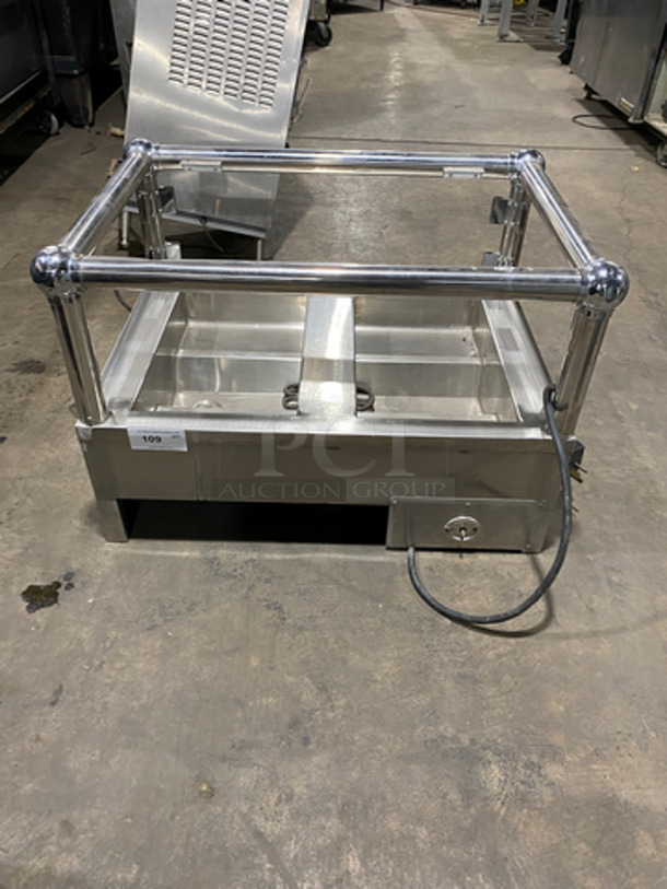 Commercial Countertop 2 Bay Steam Table! All Stainless Steel!