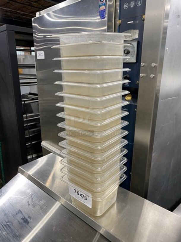 Cambro Clear Poly Food Containers! 15x Your Bid! - Image 2 of 7