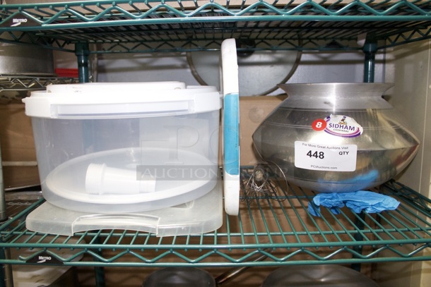 Sidham Cookware and Storage Tubs