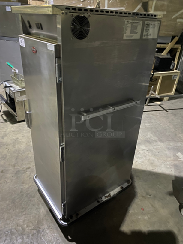 SWEET! FWE Single Door Electric Powered Food Warming Cabinet! Solid Stainless Steel! On Casters! Model: TST16CHP SN: 133820301 120V - Image 2 of 8