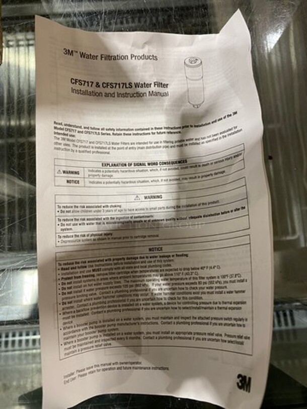 NEW! IN THE BOX! Water Filtration Replacement Cartridge! - Image 6 of 6