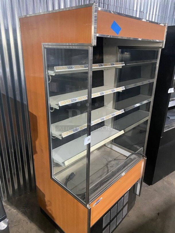 Federal Industries Metal Commercial Open Grab N Go Merchandiser! Model RSSM378SC-3 SN:08042449089 120/208/240V 1PH - Image 7 of 8