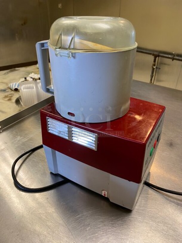 Robot Coupe Commercial Countertop Food Processor/Chopper Machine! All Stainless Steel! WORKING WHEN REMOVED! Model: R2N SN: 2471122803J12 120V - Image 2 of 9