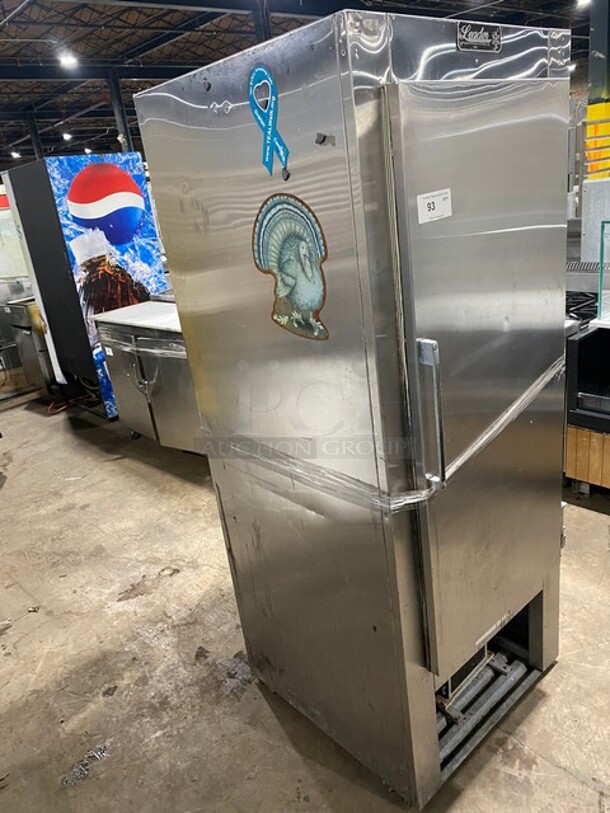 Leader Commercial Single Door Reach In Refrigerator! All Stainless Steel! Model LR30SC Serial PT09M0582! 115V 1Phase! - Image 2 of 7