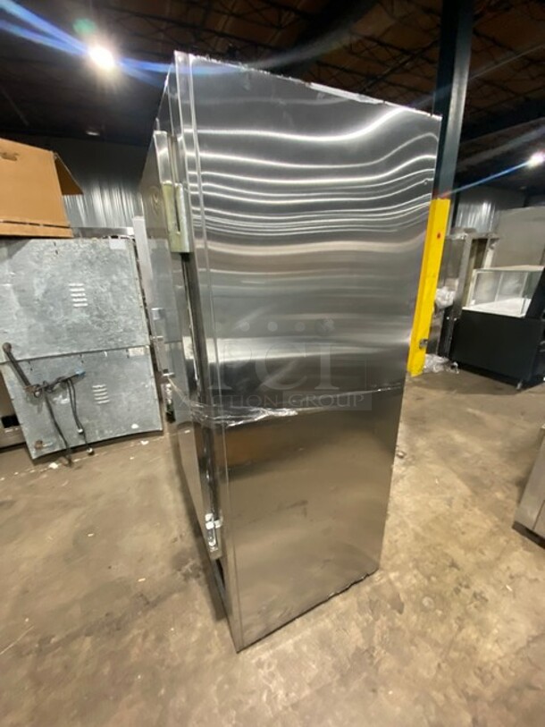 Leader Commercial Single Door Reach In Refrigerator! All Stainless Steel! Model LR30SC Serial PT09M0582! 115V 1Phase! - Image 3 of 7