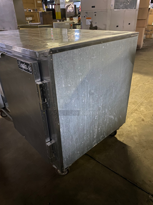 Leader Commercial Refrigerated 2 Door Lowboy! With Poly Coated Rack! All Stainless Steel! On Casters! Model: LB48SC SN: PW01S0214 115V 60HZ 1 Phase - Image 2 of 8