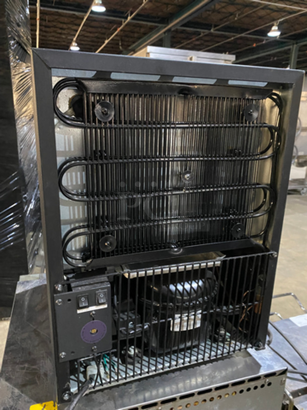 IDW Commercial Refrigerated Single Door Reach-In Mini Merchandiser! With View Through Door! Poly Coated Racks!Model: G-STYLE1 SN: S0581302020219 115V 60HZ 1 Phase - Image 4 of 7