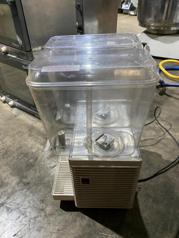 2016 Crathco Commercial Countertop Dual Hopper Beverage Dispenser! With Poly Drip Tray! Stainless Steel Body! Model: D254 SN: T341466 115V 60HZ - Image 3 of 8